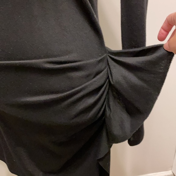 Michael Kors Raffle Side Waist Black Dress - Picture 4 of 11